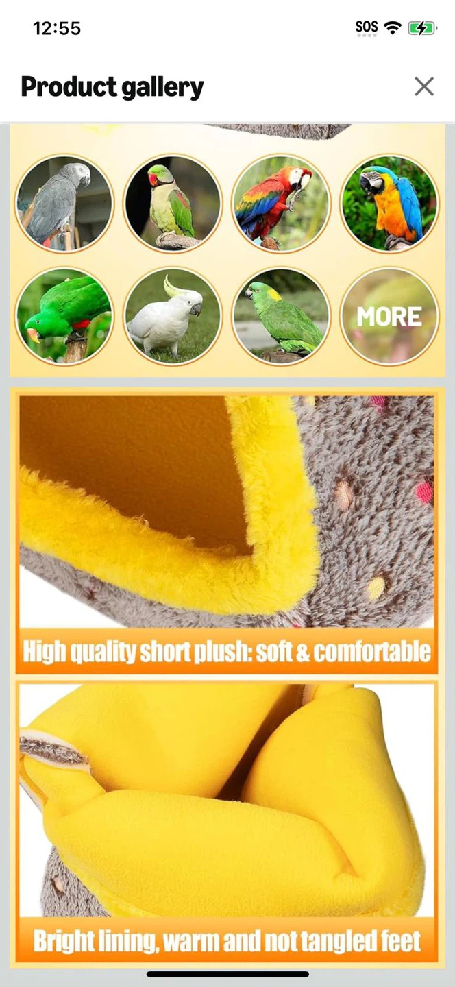 New-Large Bird Nest House Hideaway Hut - photo 2