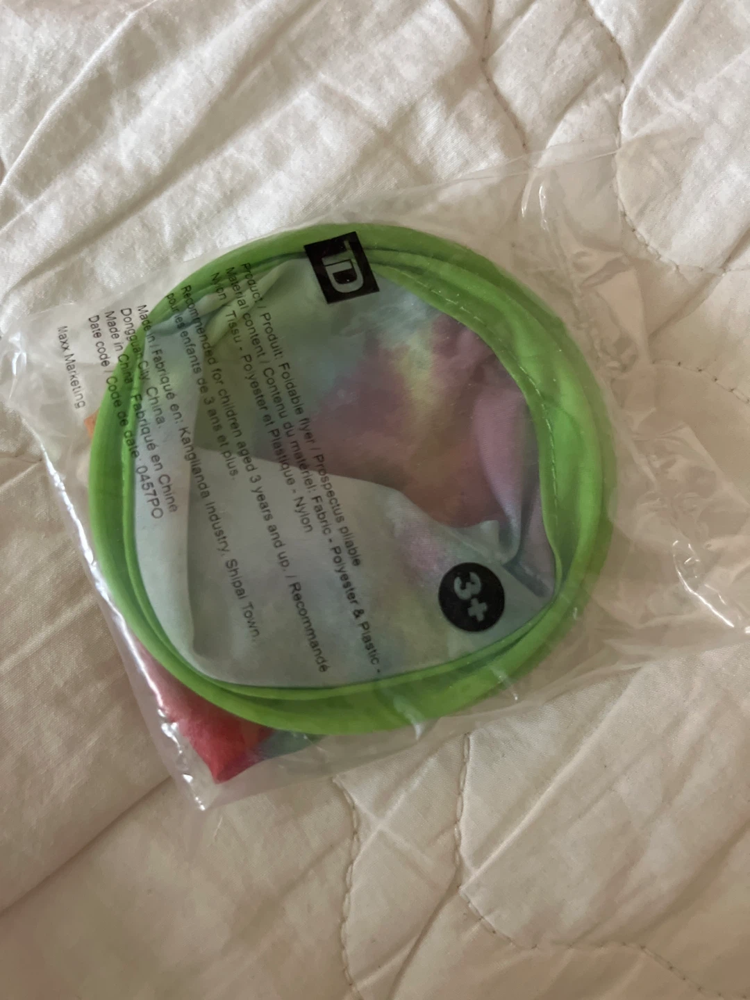 TD Foldable Flyer Frisbee