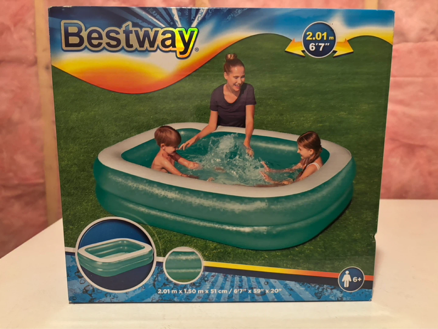 Bestway Inflatable Pool 6'7" x 59" x 20"
