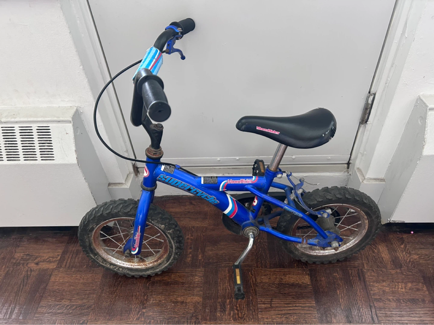 Blue Super Cycle Moon Rider Kids Bike, size-12