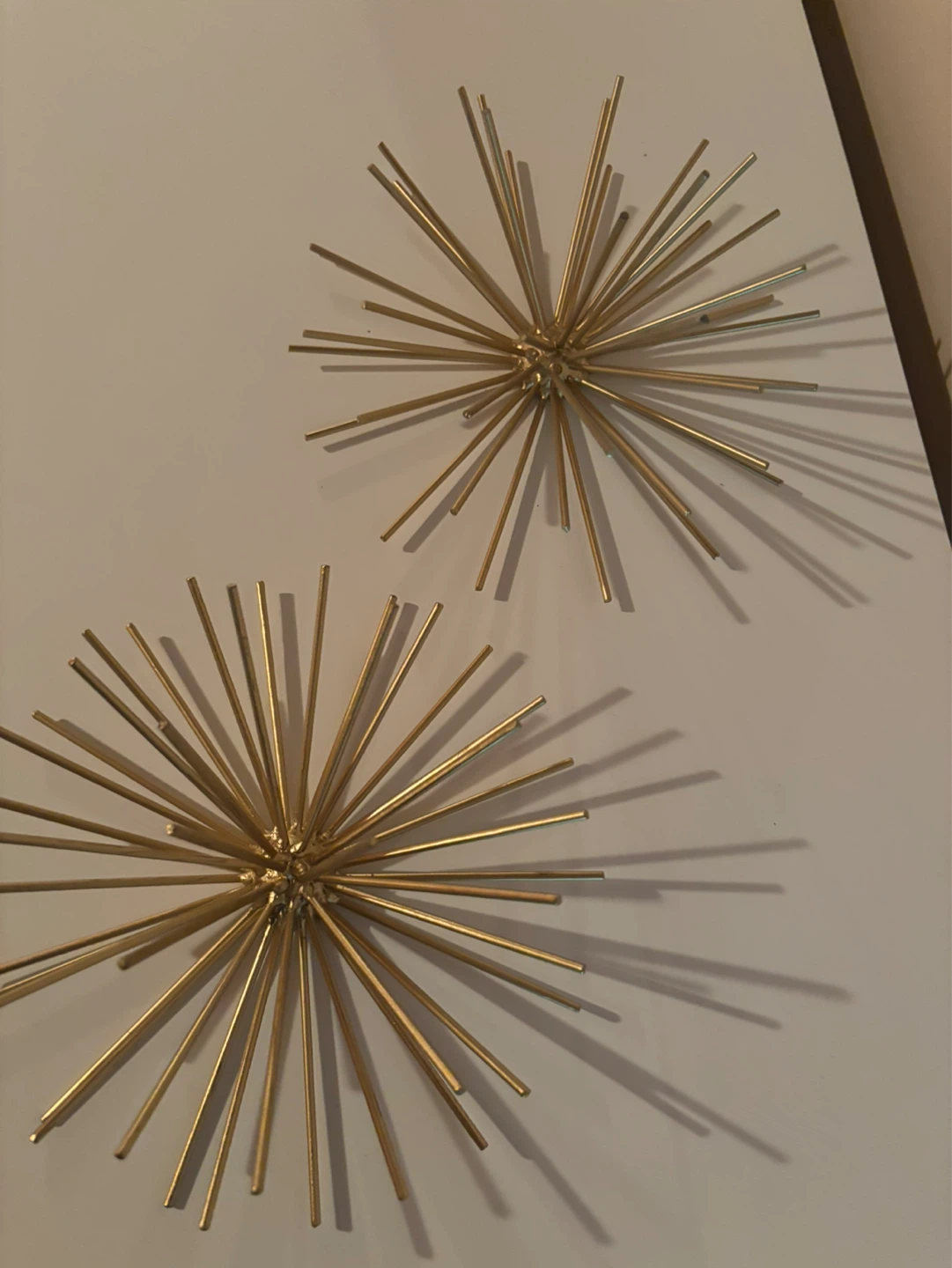 Gold Starburst Wall Decor (Set of 2)