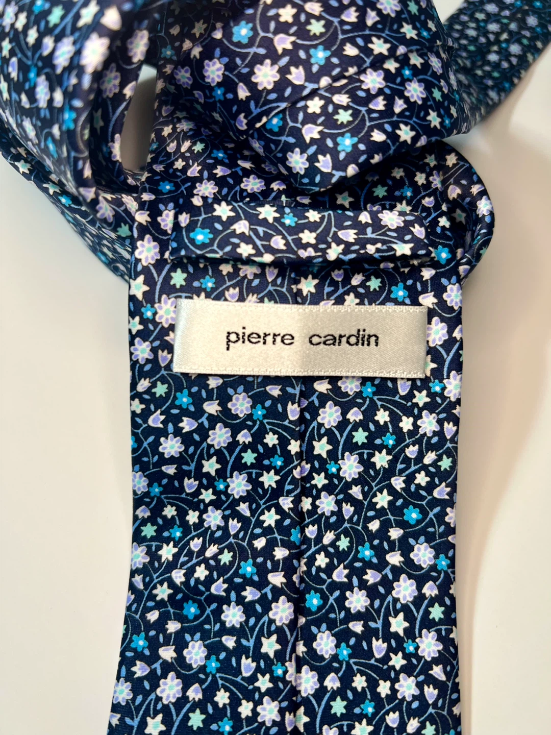 Pierre Cardin Navy Floral Tie - photo 3