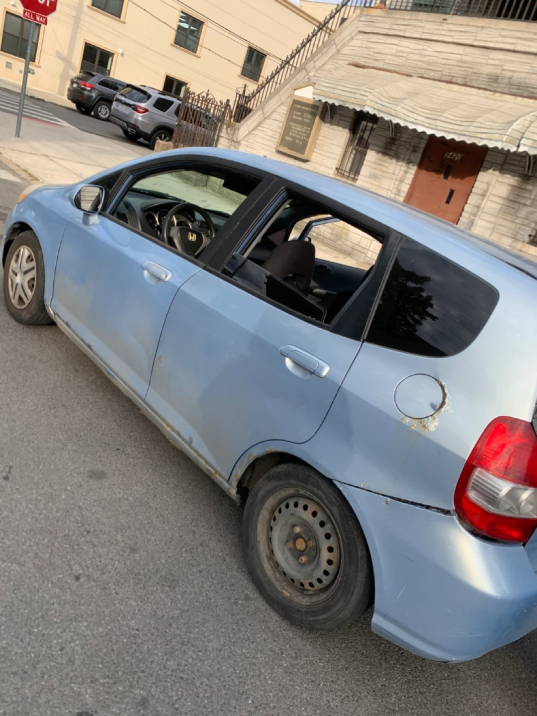 Light Blue Honda Fit Hatchback - photo 3