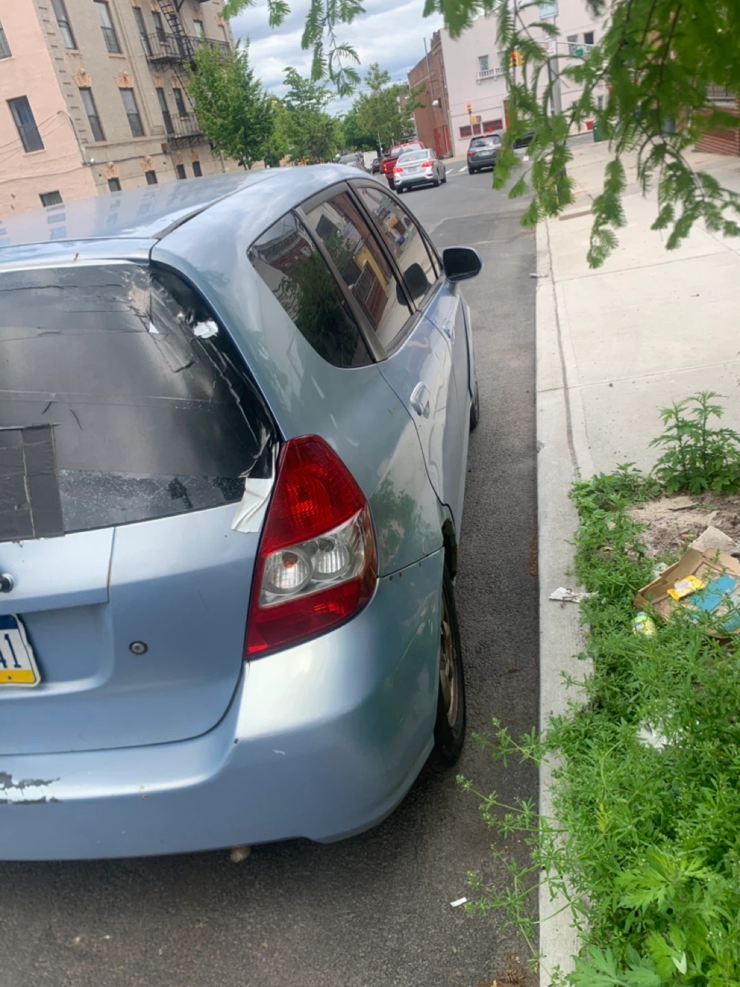 Light Blue Honda Fit Hatchback - photo 2