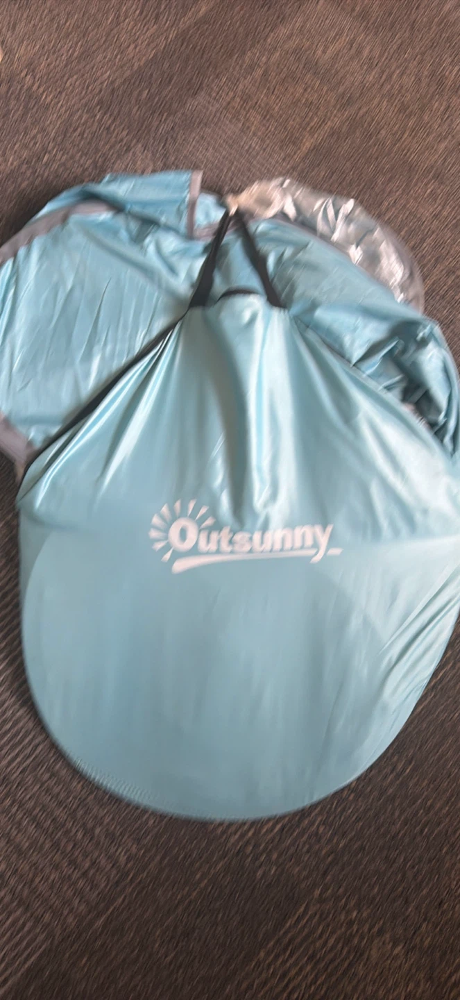 Outsunny 2-Seater Kids Bike Trailer Stroller - photo 5