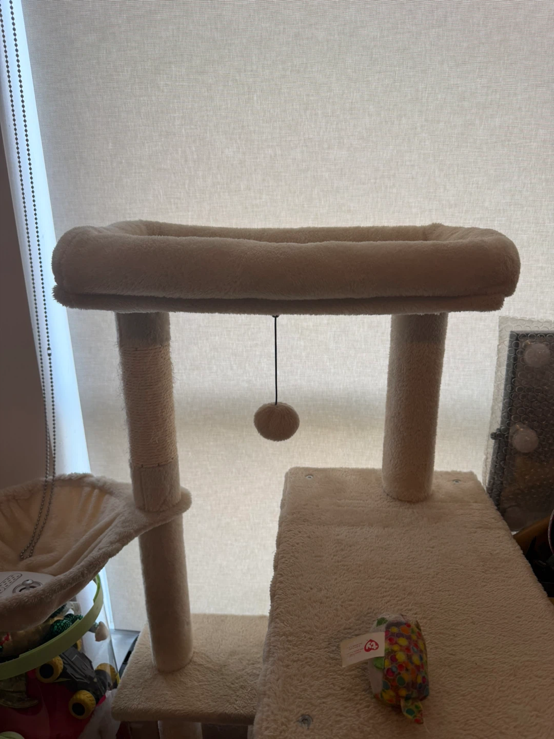 Beige Cat Tree for Large Cats - 56.3" - photo 2