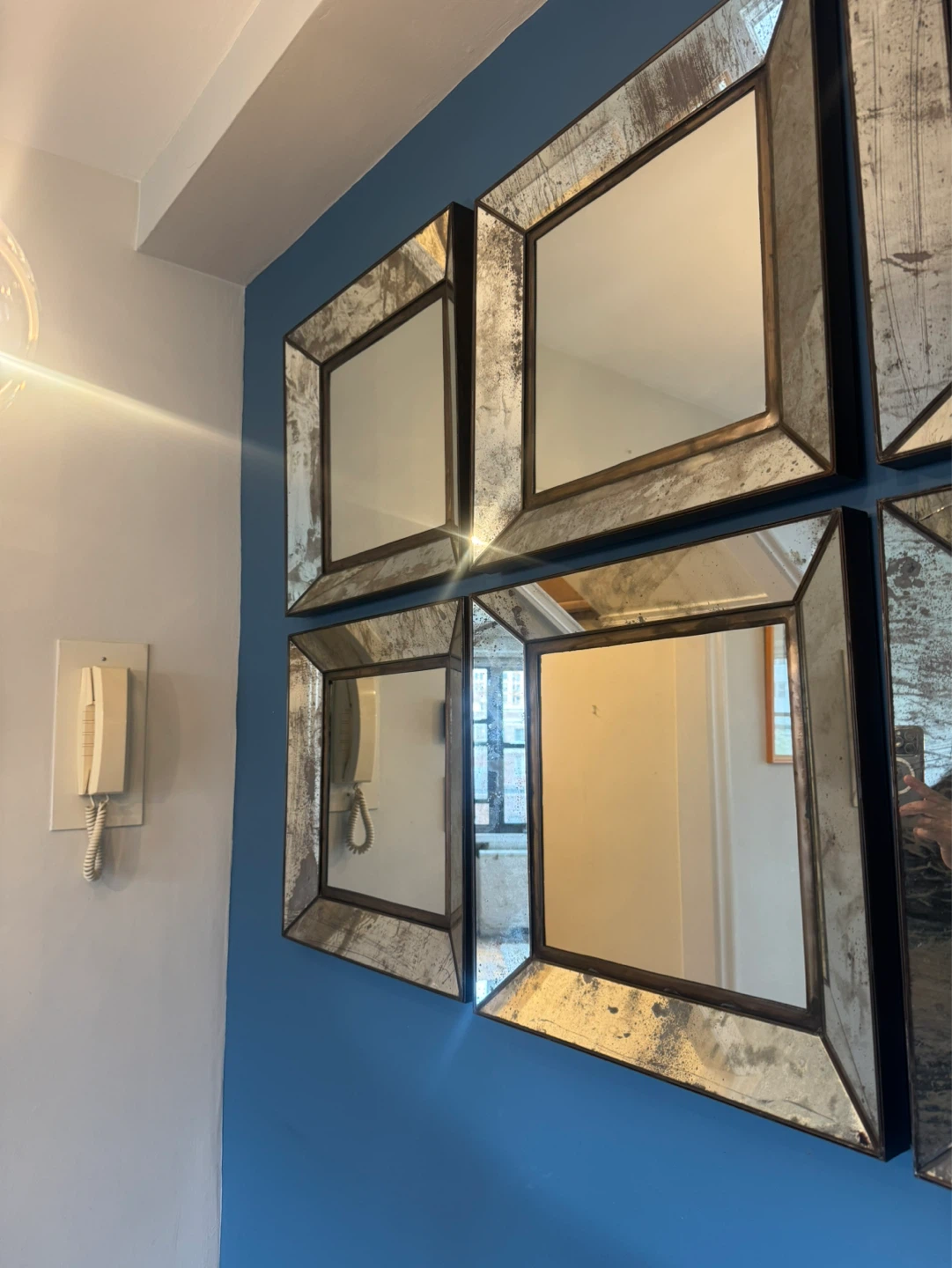 Crate & Barrel Dubois Wall mirror - 6pc - photo 3