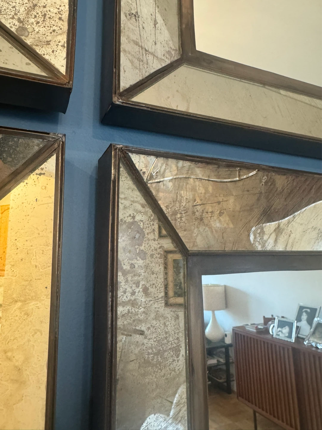Crate & Barrel Dubois Wall mirror - 6pc - photo 4