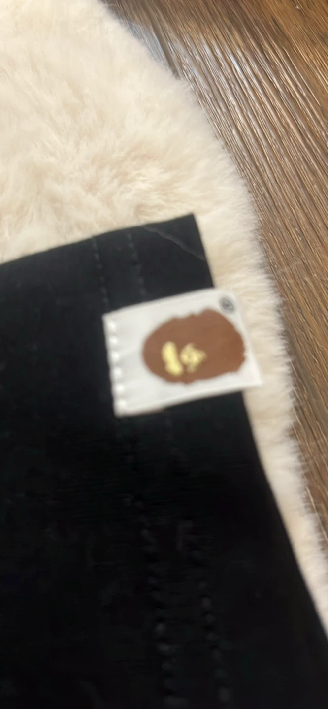 Bathing Ape Black T-Shirt with Blue Camo Ape Head - photo 3