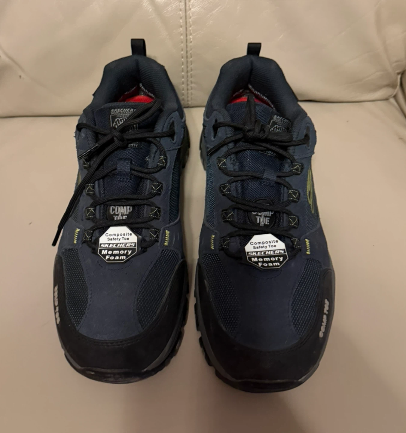 Skechers Air-Cooled Wide Fit Composite Toe Work Boots Size 9