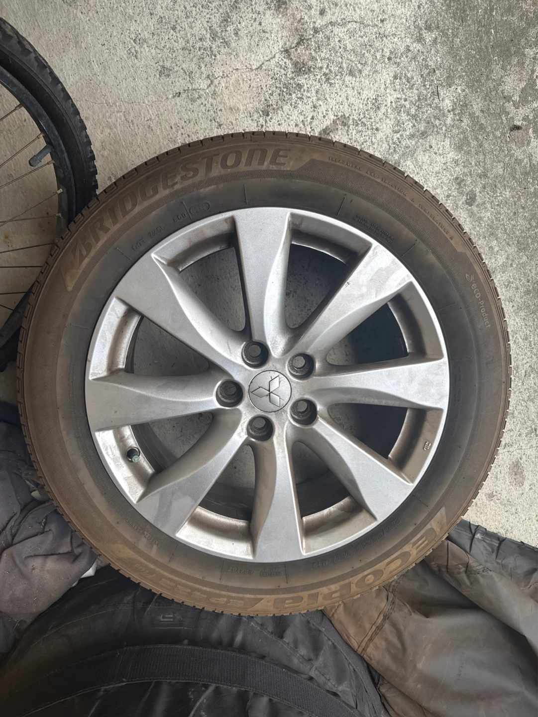 Bridgestone Tire and Original Mitsubishi Alloy Rim