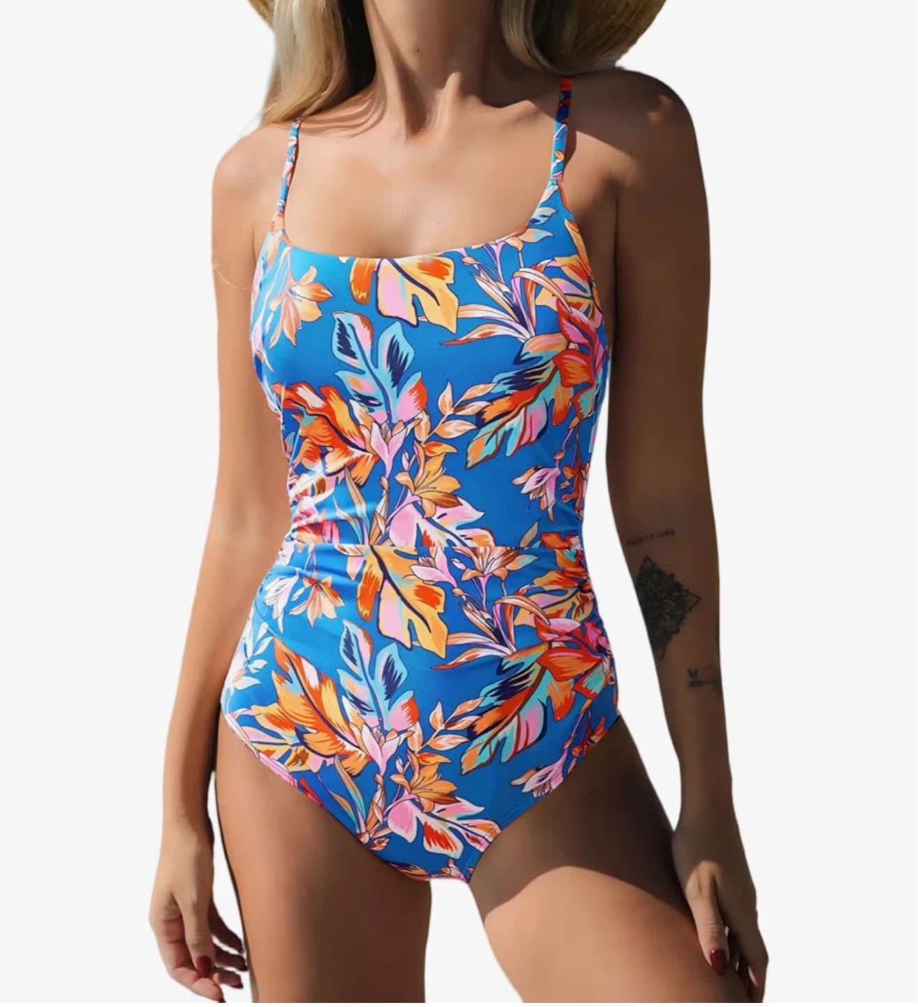 Cupshe (BNWT) Floral One-Piece Swimsuit