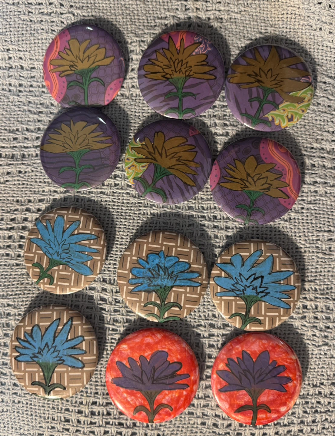 Floral Buttons