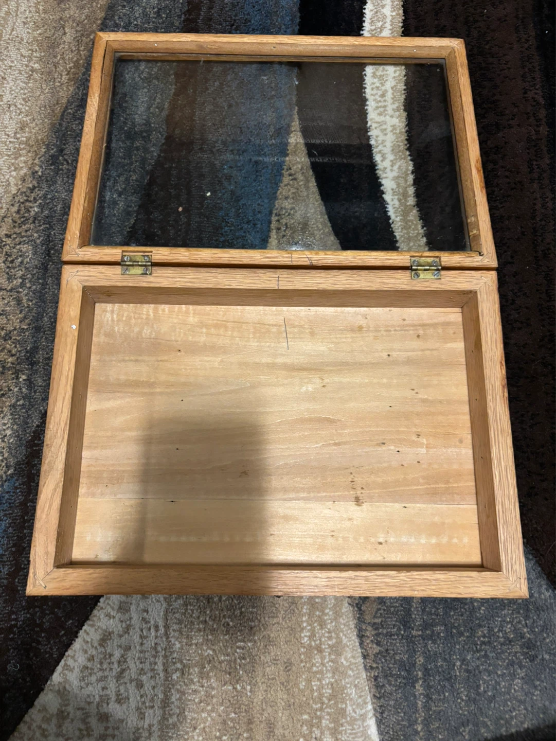 Vintage shadow box, display case - photo 4