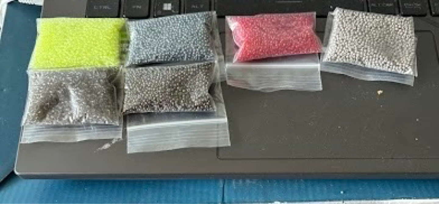 Mixed Seed Beads - 6 Colours