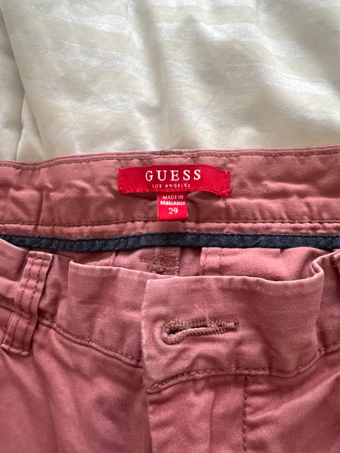 Guess Los Angeles Pink Pants Size 29 - photo 2