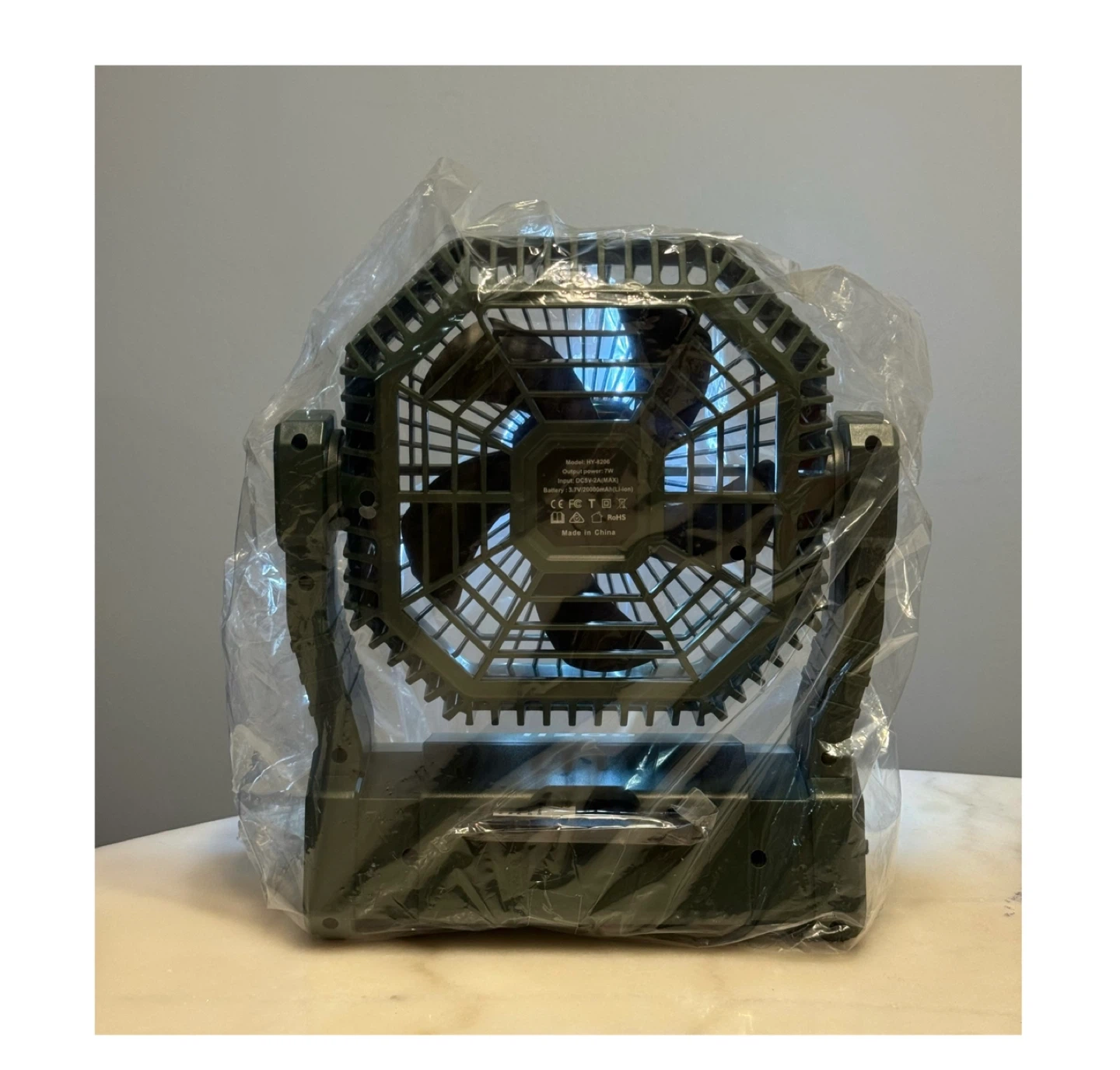 Brand new Portable Fan Rechargeable, Camping Fan - photo 3