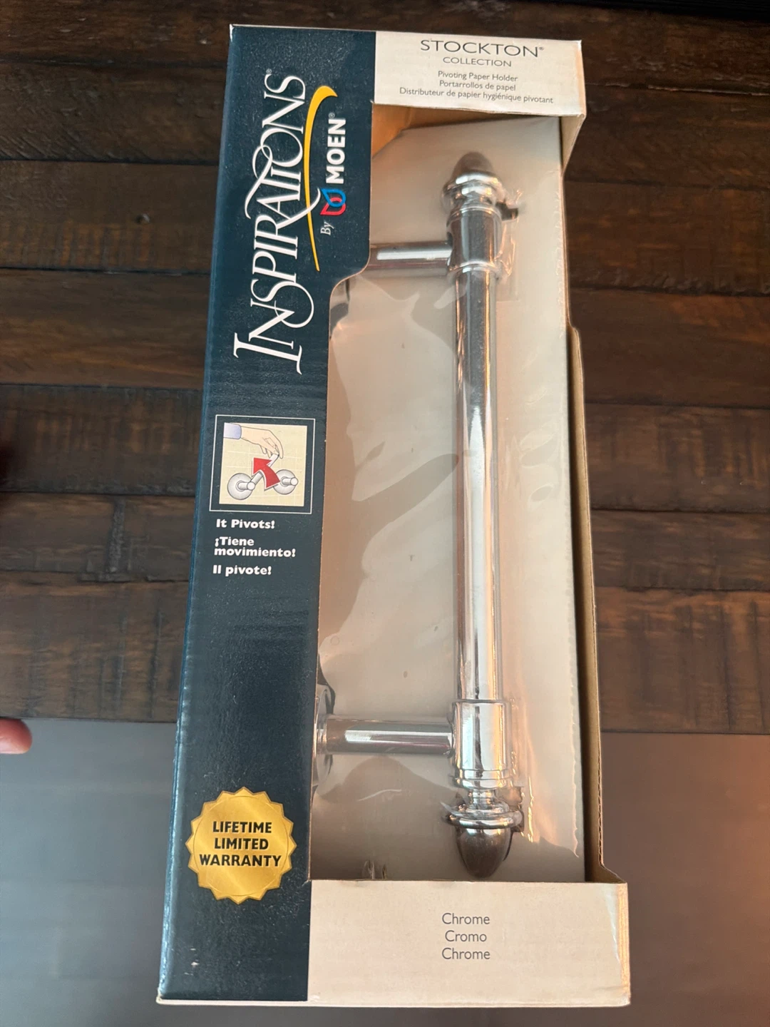 Moen Inspirations Stock toilet Paper Holder - Chrome