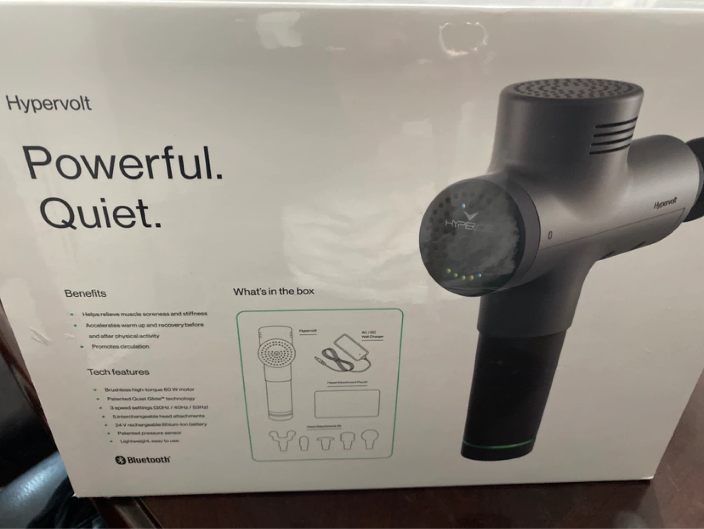 Hypervolt Handheld Percussion Massage Device - photo 3