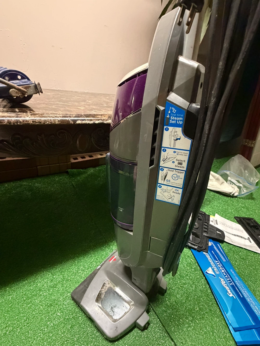 Bissell Symphony Pet Steam Mop Cleaner - photo 4