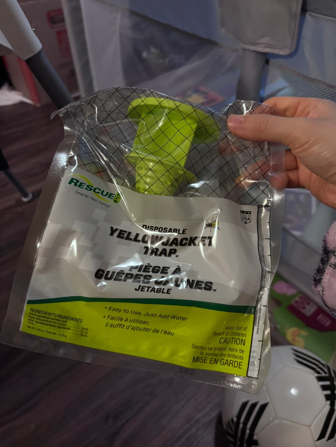 RESCUE Disposable Yellowjacket Trap