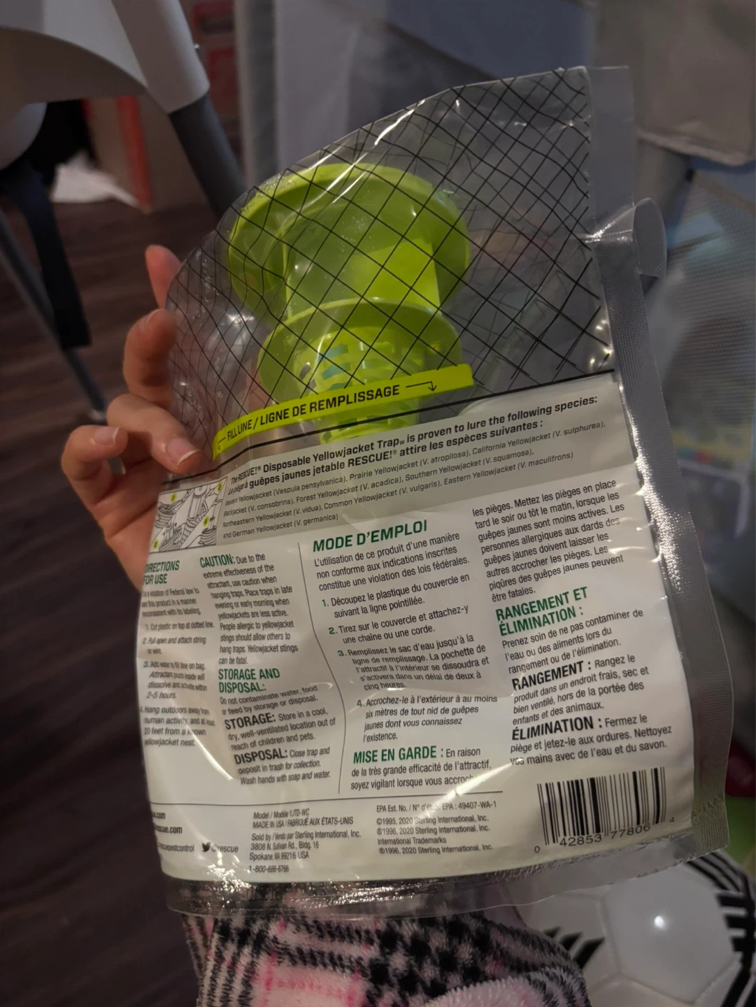 RESCUE Disposable Yellowjacket Trap - photo 2