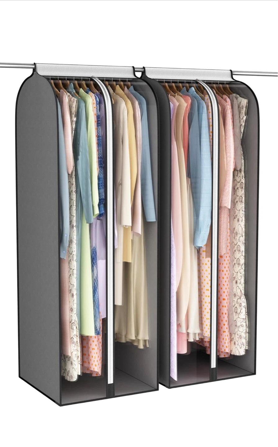 Garment Bags for Clothes Storage - 2 Pack