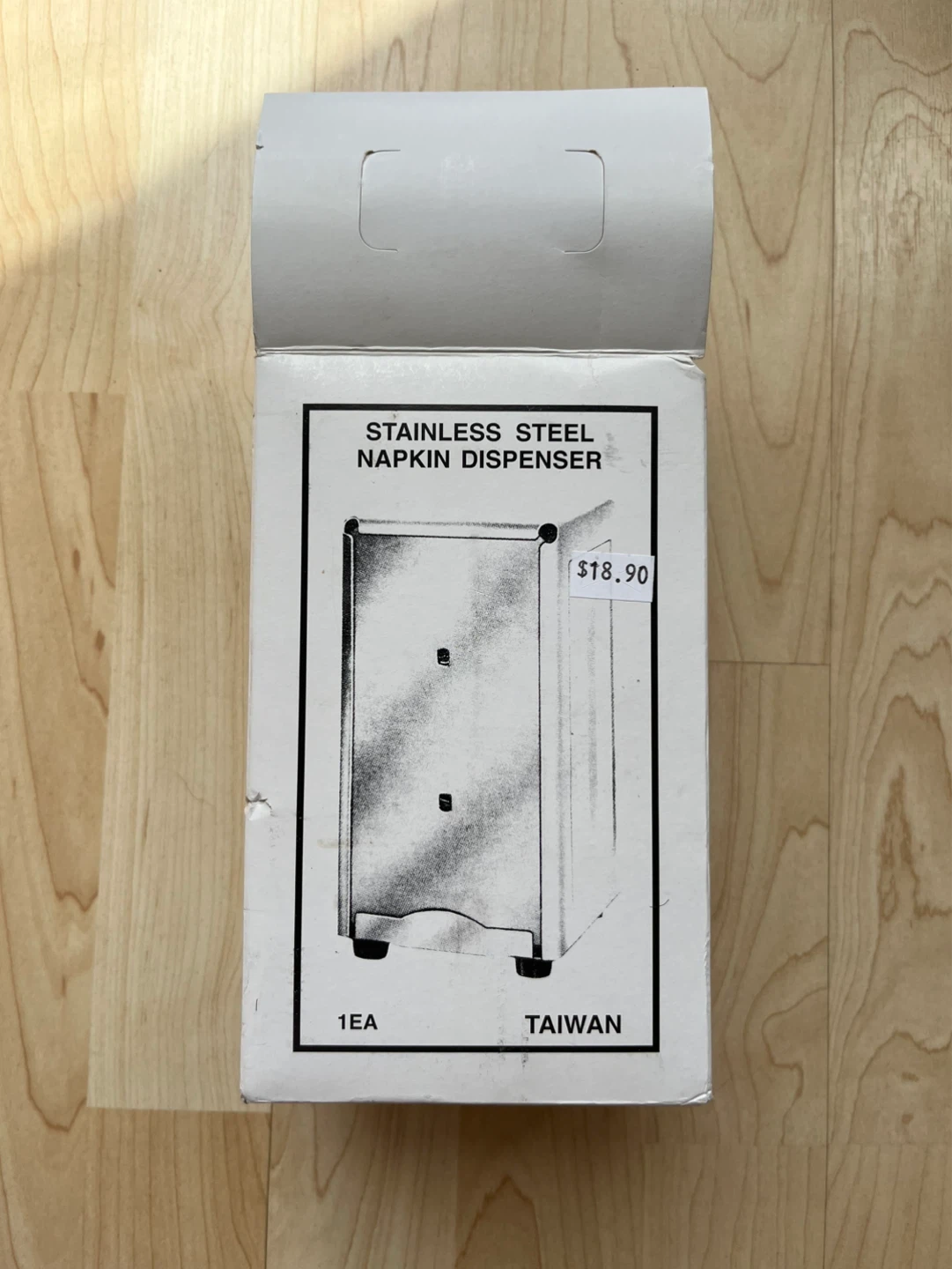 Stainless Steel Napkin dispenser - photo 2