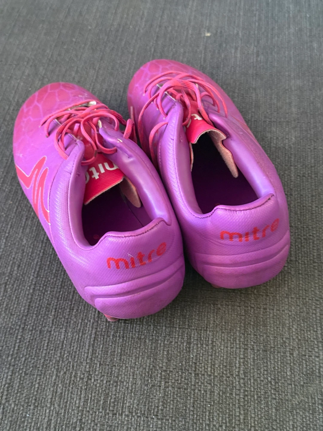 Mitre Pink Soccer Cleats - Girls Size 5 - photo 2