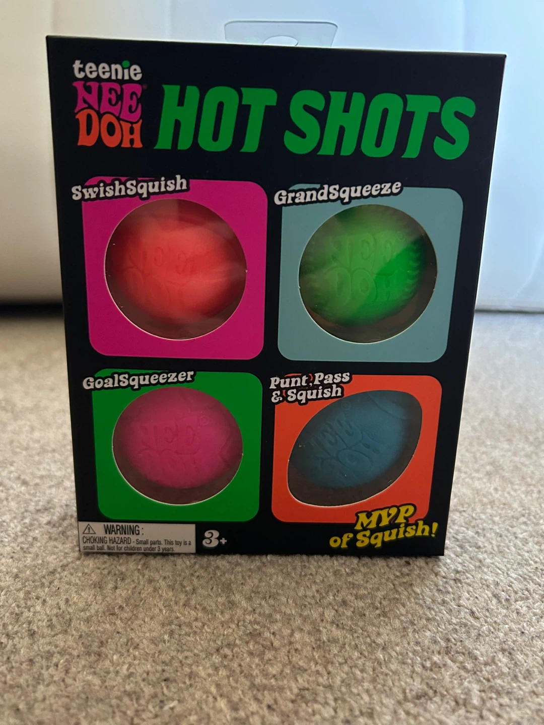 Hot shots Offical Needoh four set squishy brand new