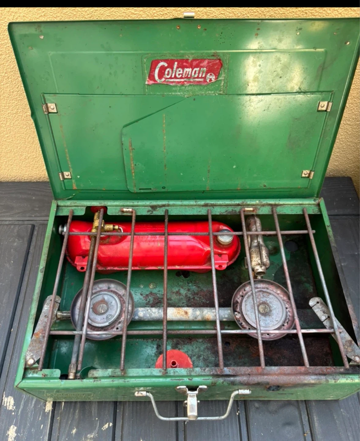 Coleman camp stove vintage