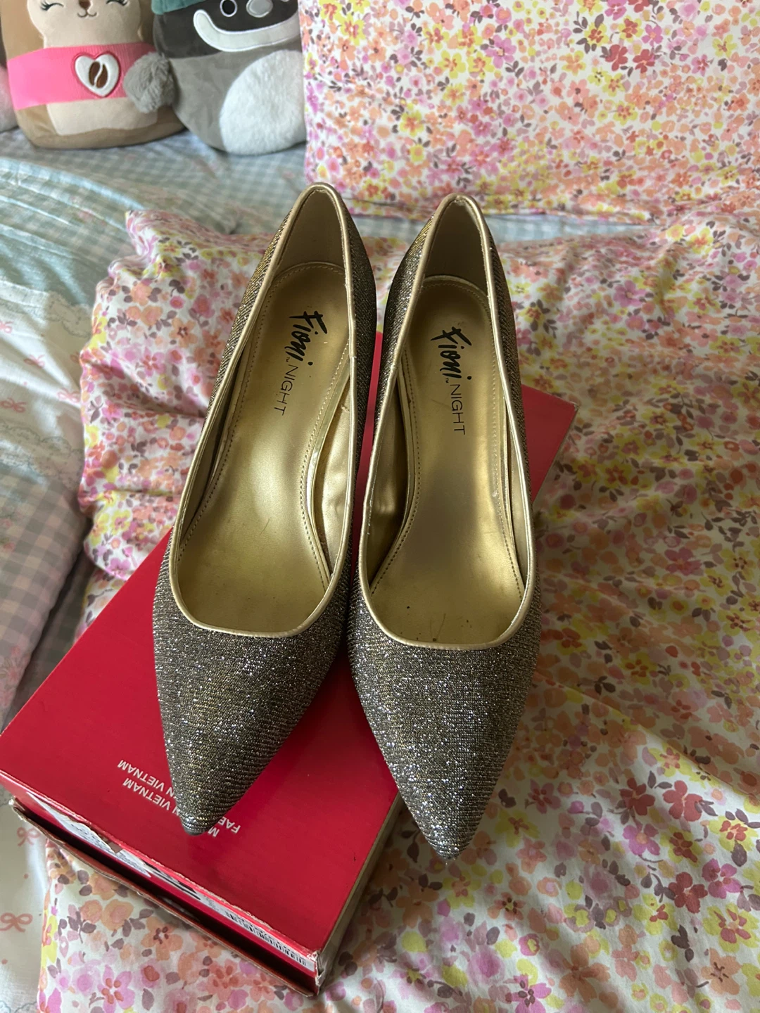 Fioni Glitter Heels Size 8.5 Women’s - photo 2