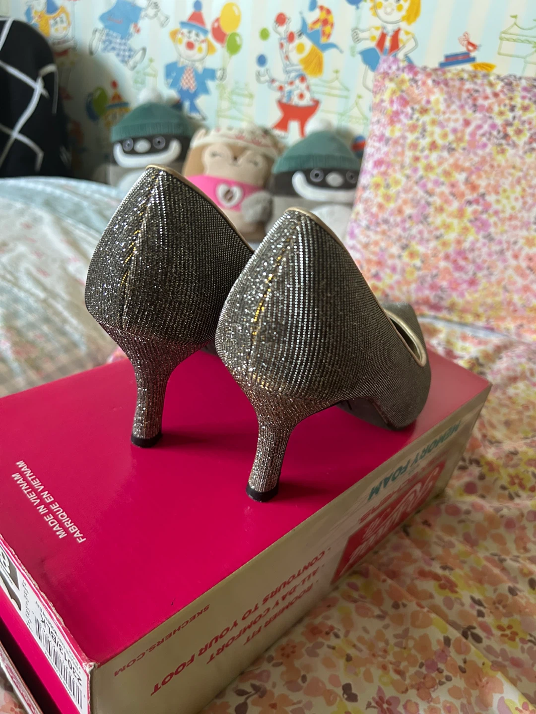 Fioni Glitter Heels Size 8.5 Women’s - photo 4