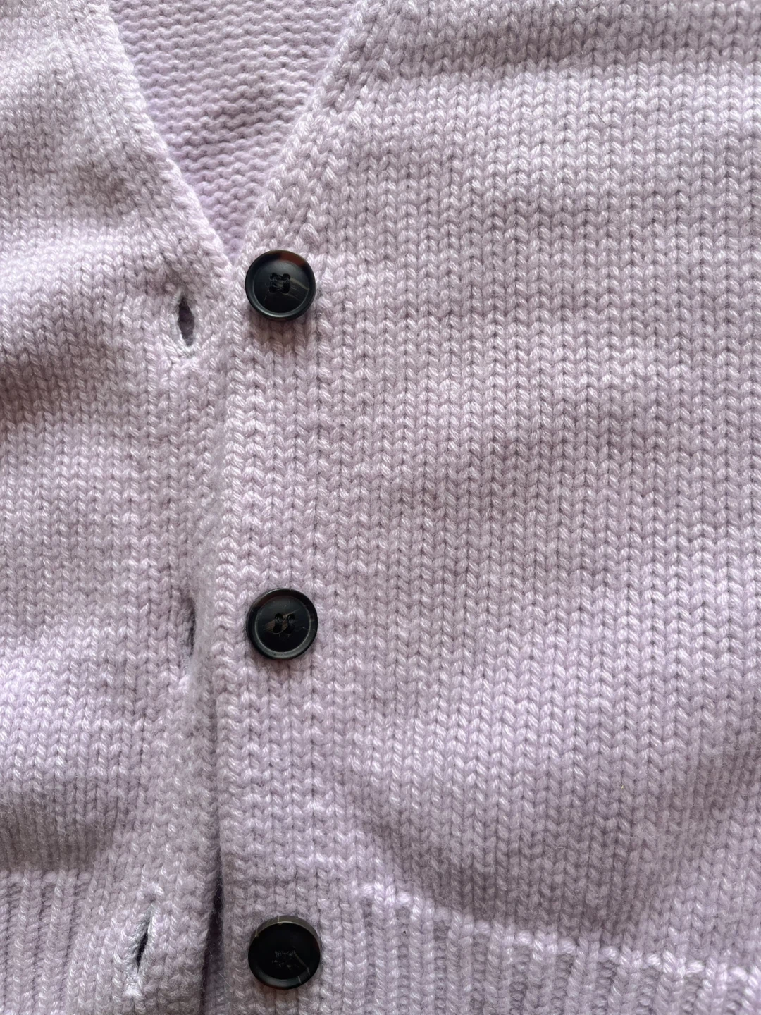 Light purple cashmere vest cardigan - photo 2