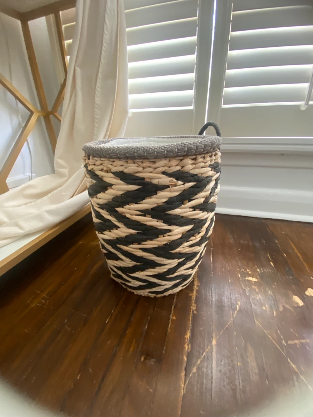 Woven Storage Basket with Handles