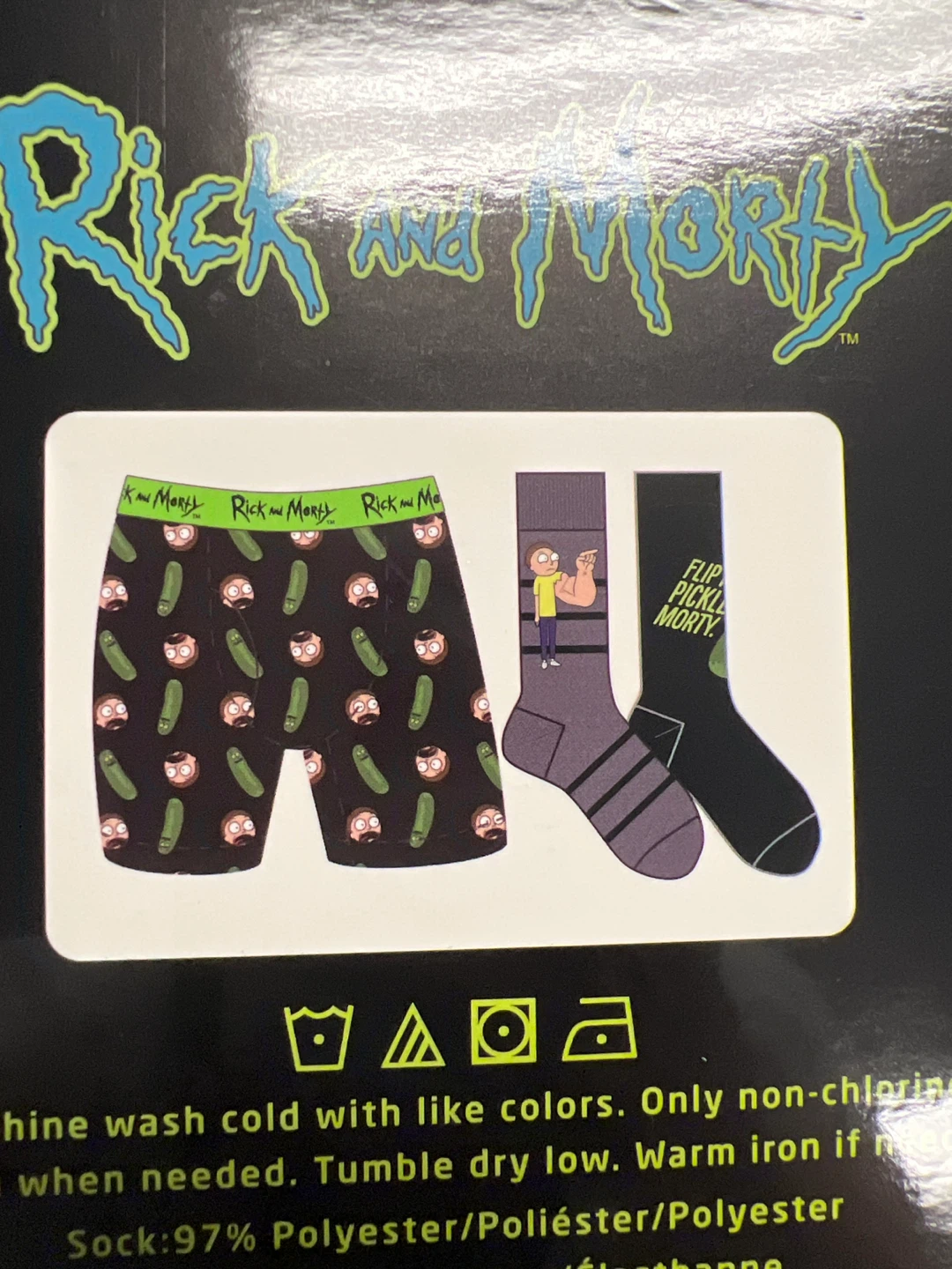 Rick and Morty Sock and boxers giftset size medium - photo 4