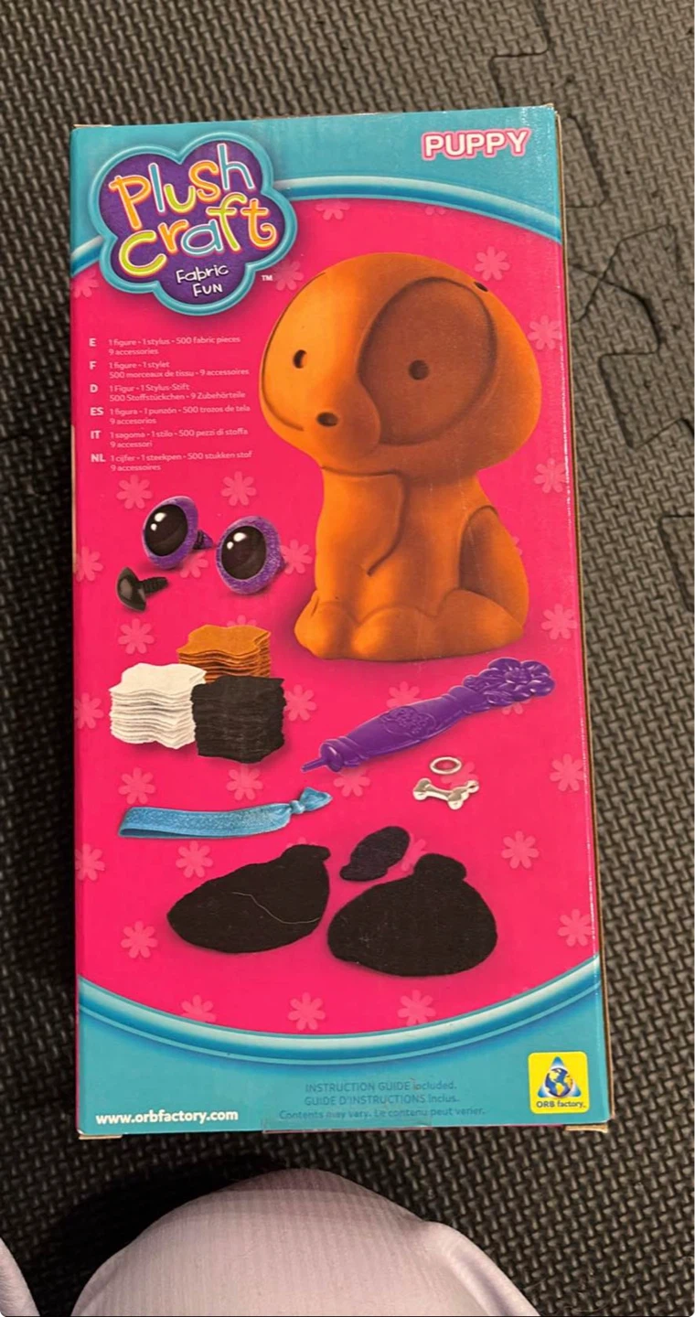 Plush Craft Fabric Fun Puppy Craft Kit - photo 3