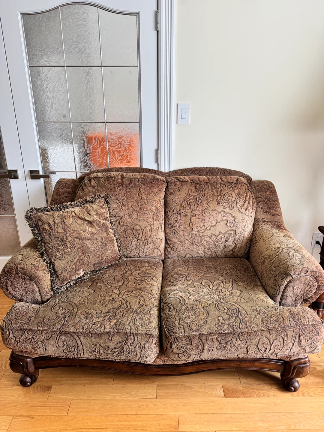 Brown Sofa & Chair Set - photo 2