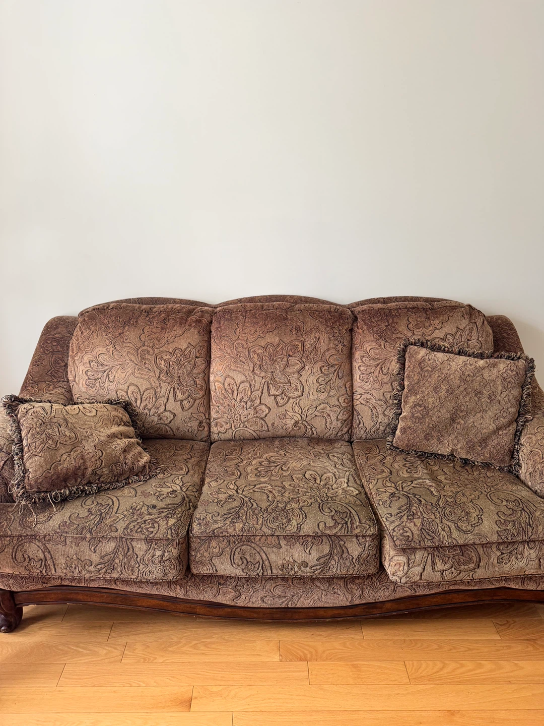 Brown Sofa & Chair Set