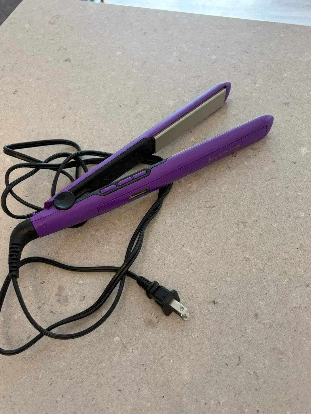 Remington Purple Hair Straightener