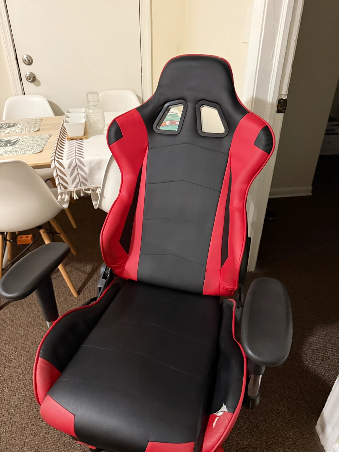 Red and Black Gaming Chair - photo 2