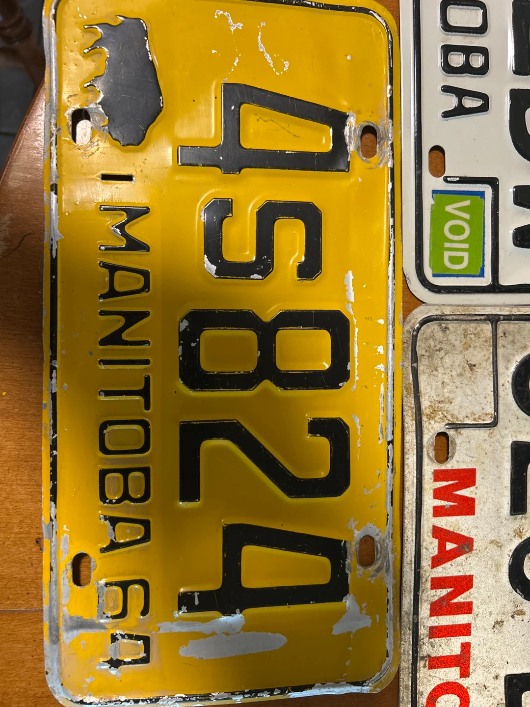 Collectible Manitoba License Plates - photo 3