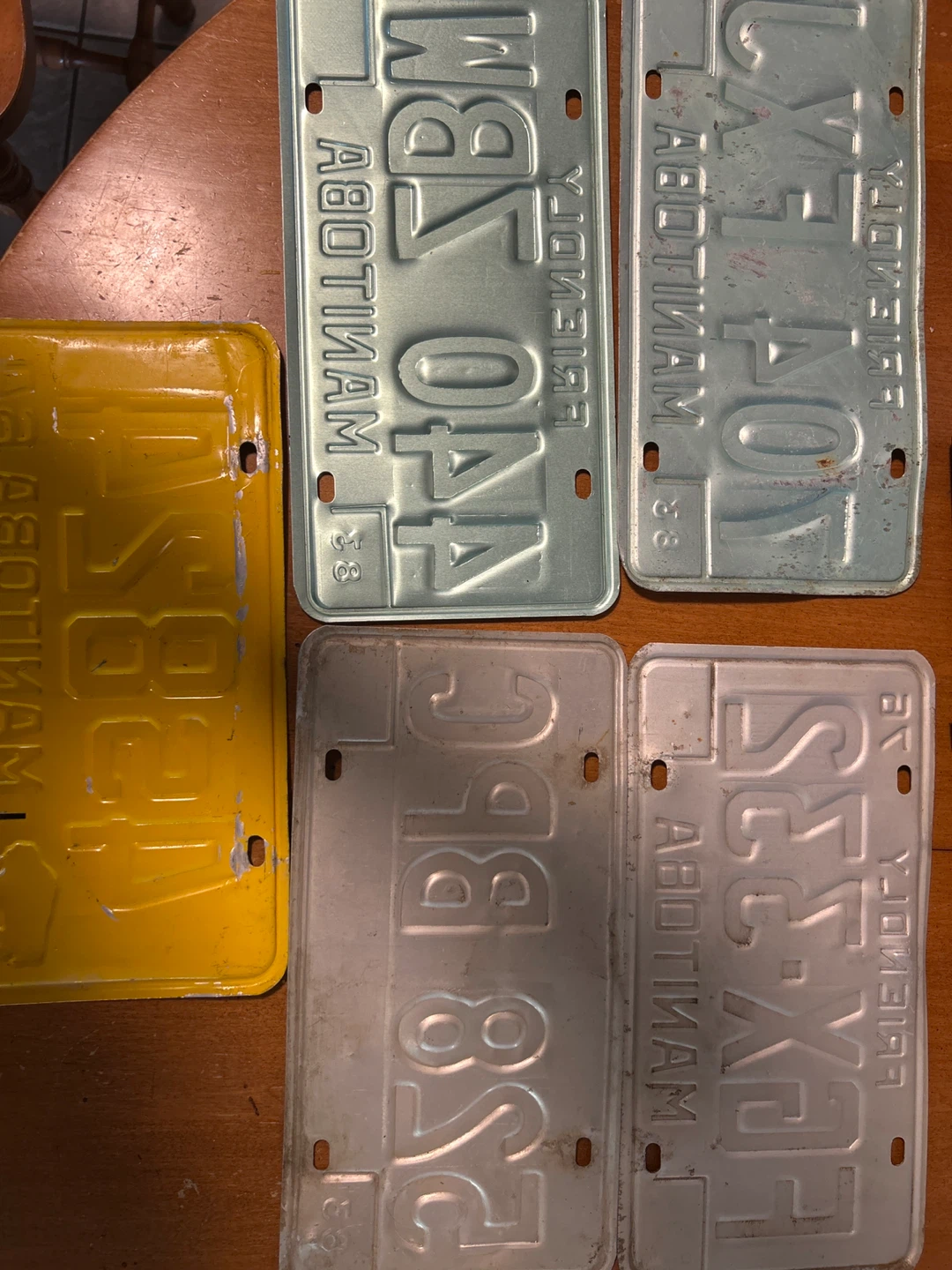 Collectible Manitoba License Plates - photo 5