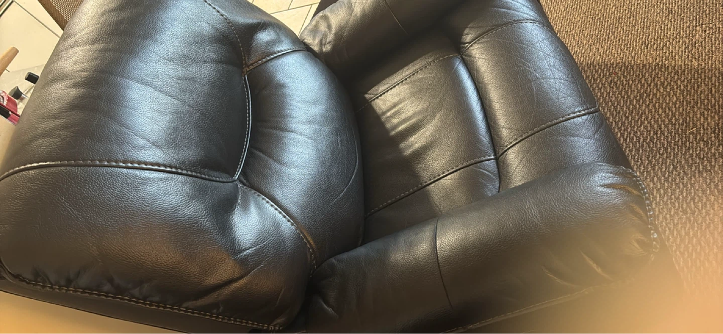 Black Leather  Chair - photo 2