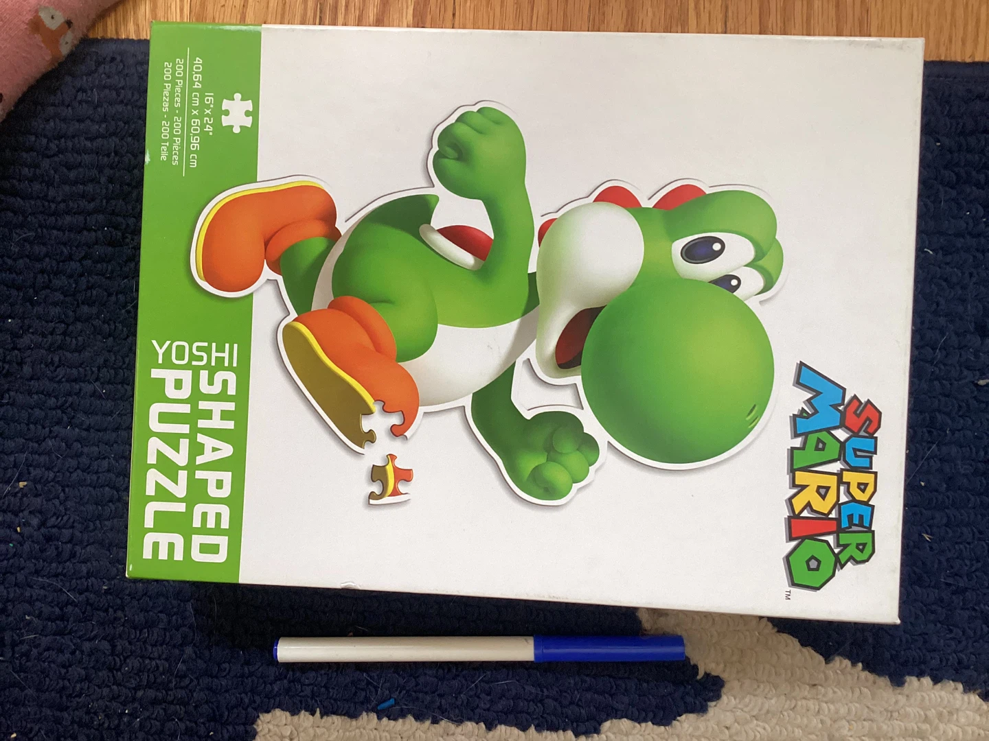 Super Mario Yoshi Shaped Puzzle - 200 Pieces