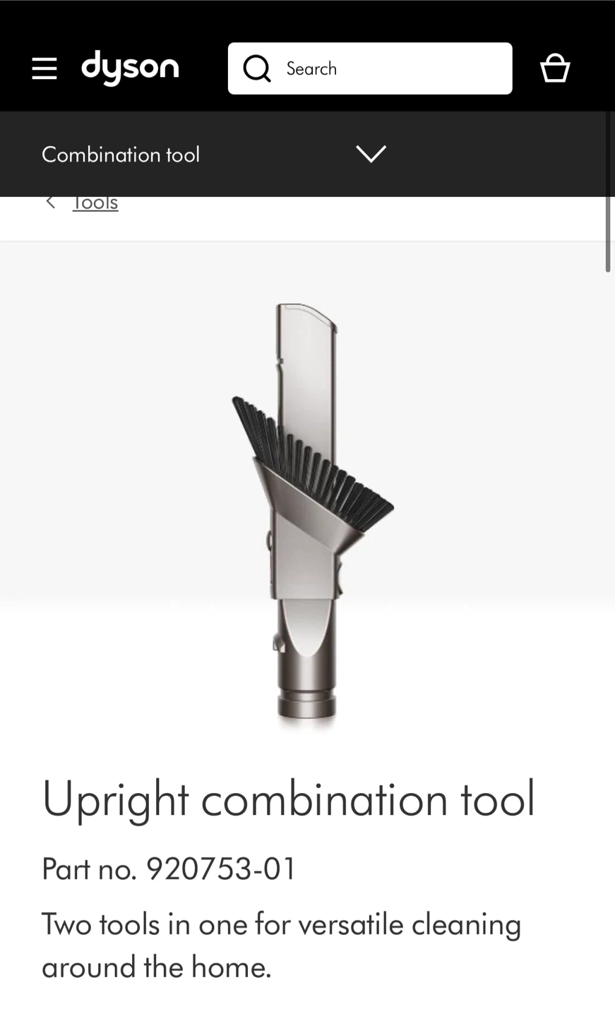 Dyson  upright combination tool