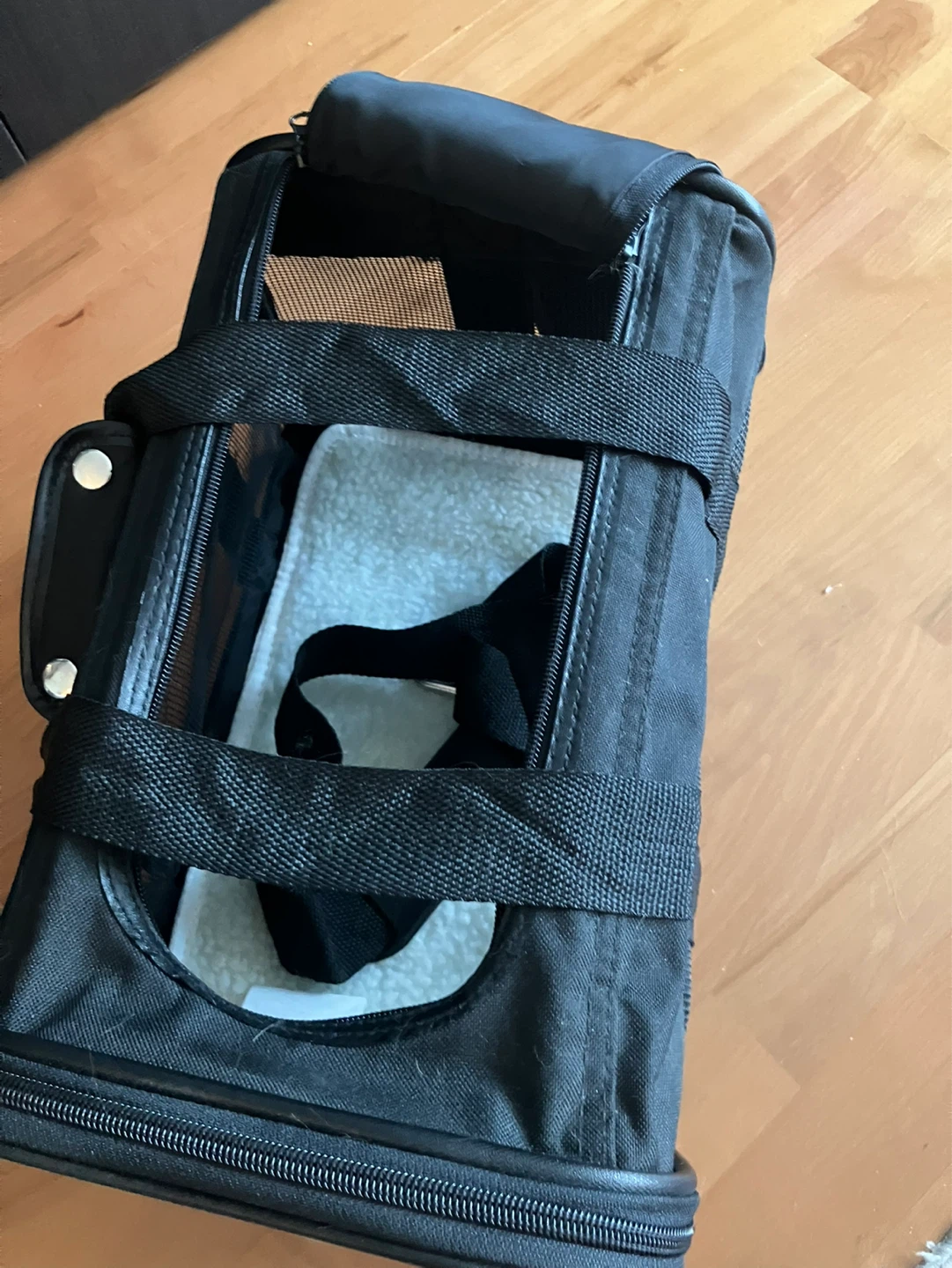Black Pet Carrier Bag