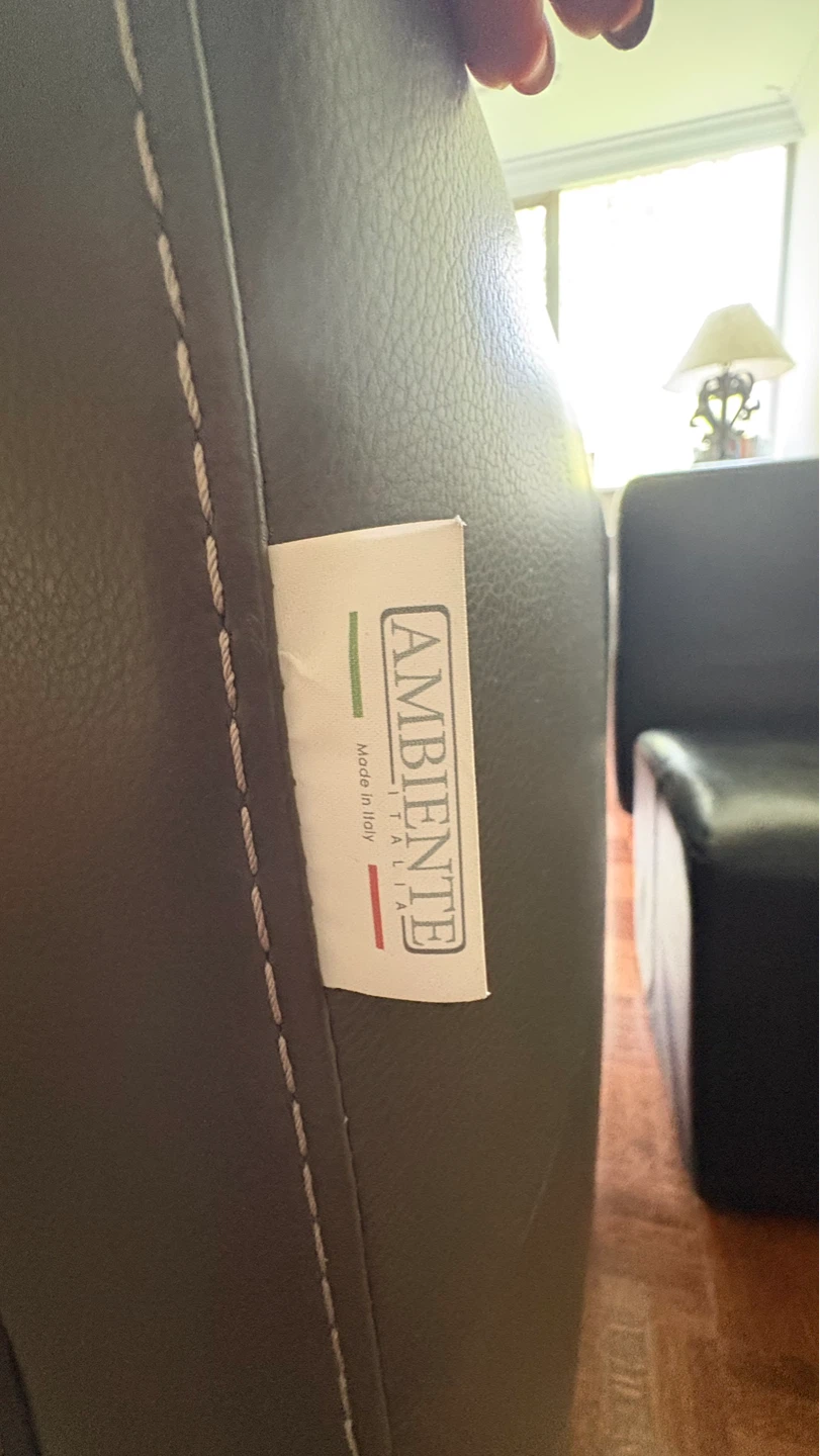 Two genuine Leather Sofa - photo 3