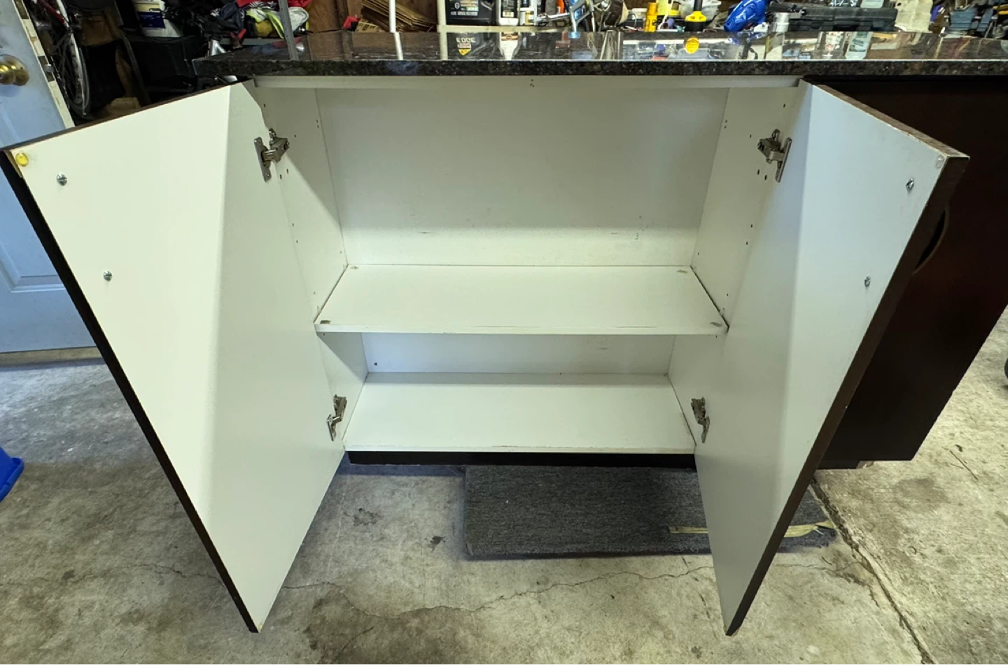 Granite Top Kitchen Island/Bar Cabinet - photo 3