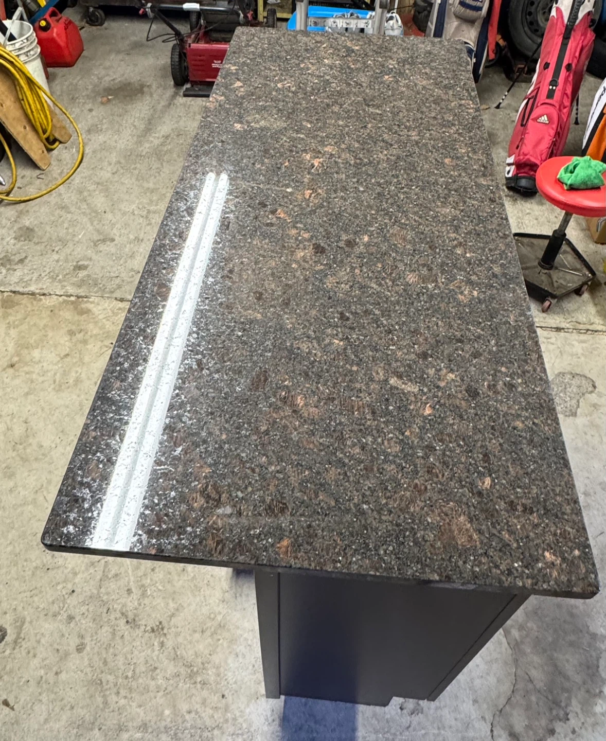 Granite Top Kitchen Island/Bar Cabinet - photo 2